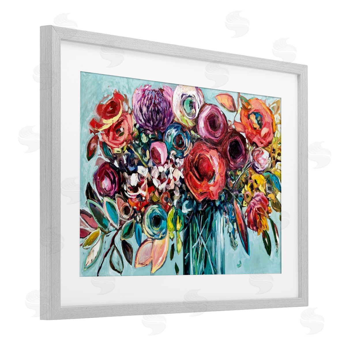 Vanessa Drew Here Comes The Sun Blossoms Canvas Wall Art Print