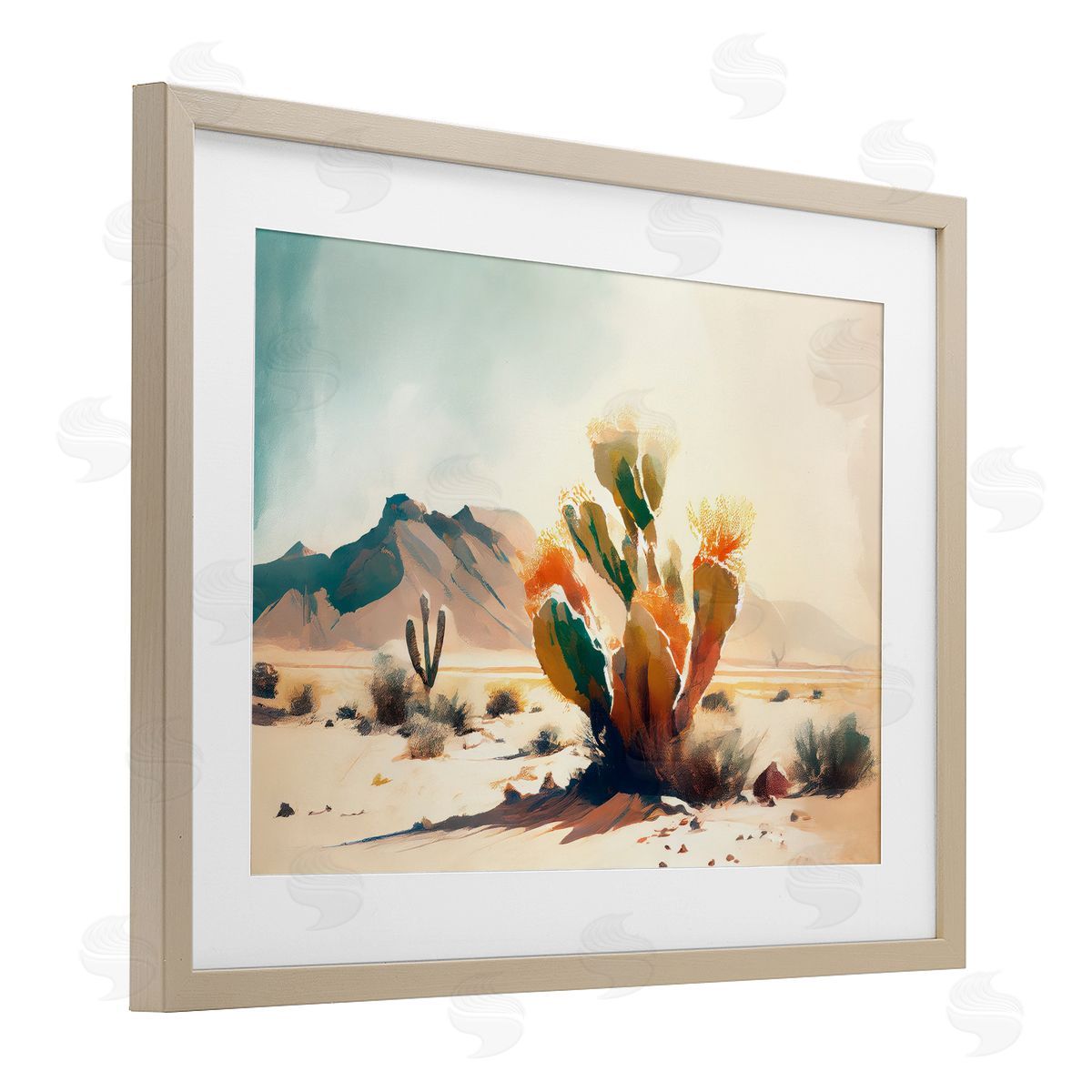 Titan Turner Desert Dream at Sunrise Canvas Wall Art Print