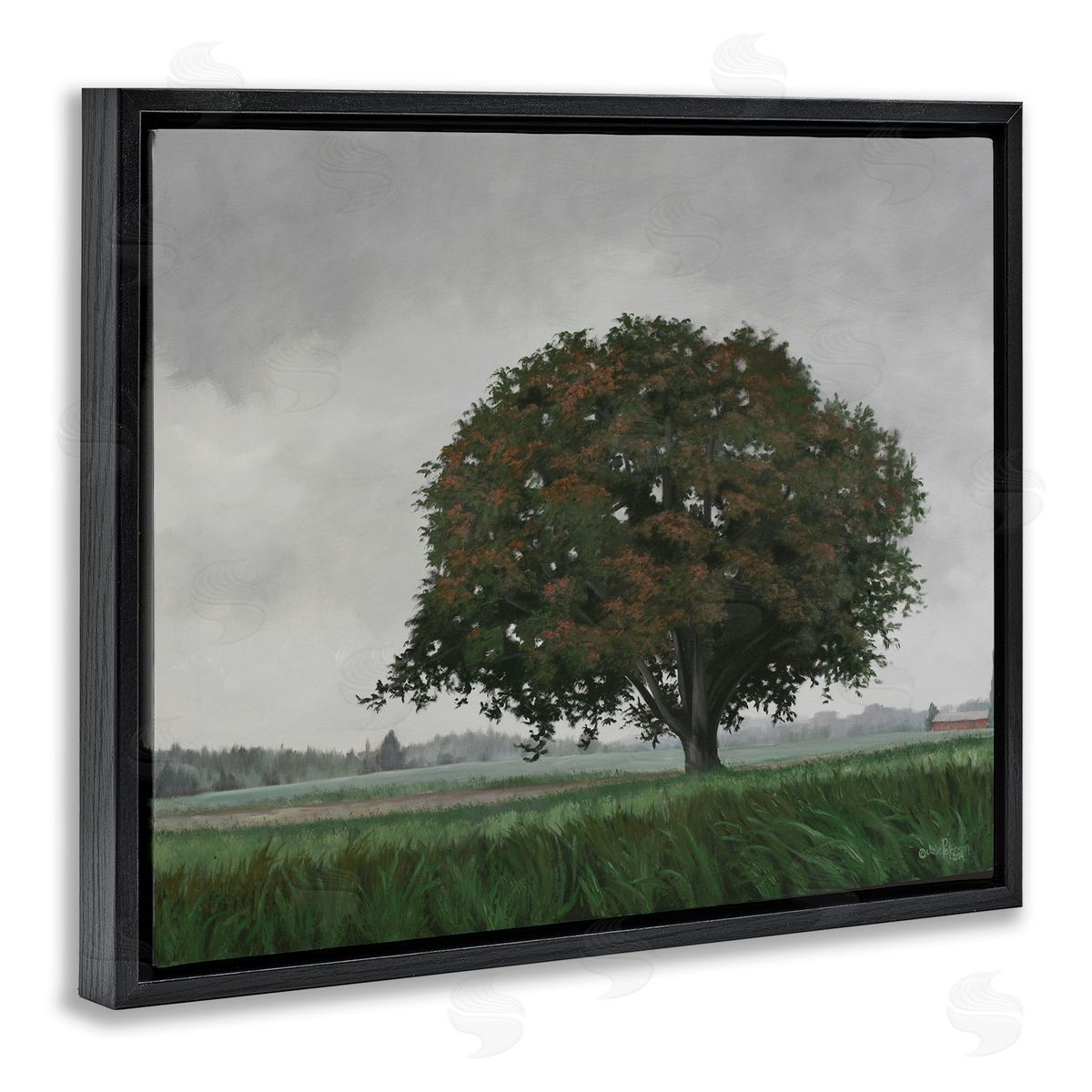Julie Peterson Atmospheric Lone Tree Canvas Wall Art Print