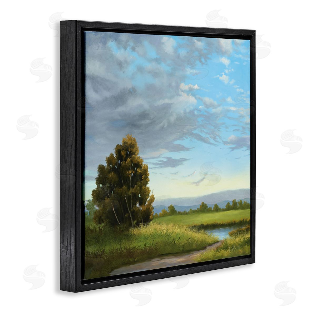 Julie Peterson Clouds Are Moving Landscape Canvas Wall Art Print