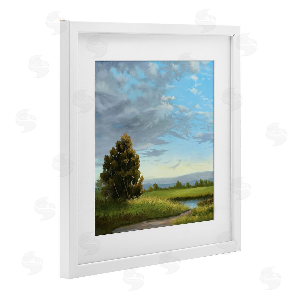 Julie Peterson Clouds Are Moving Landscape Canvas Wall Art Print