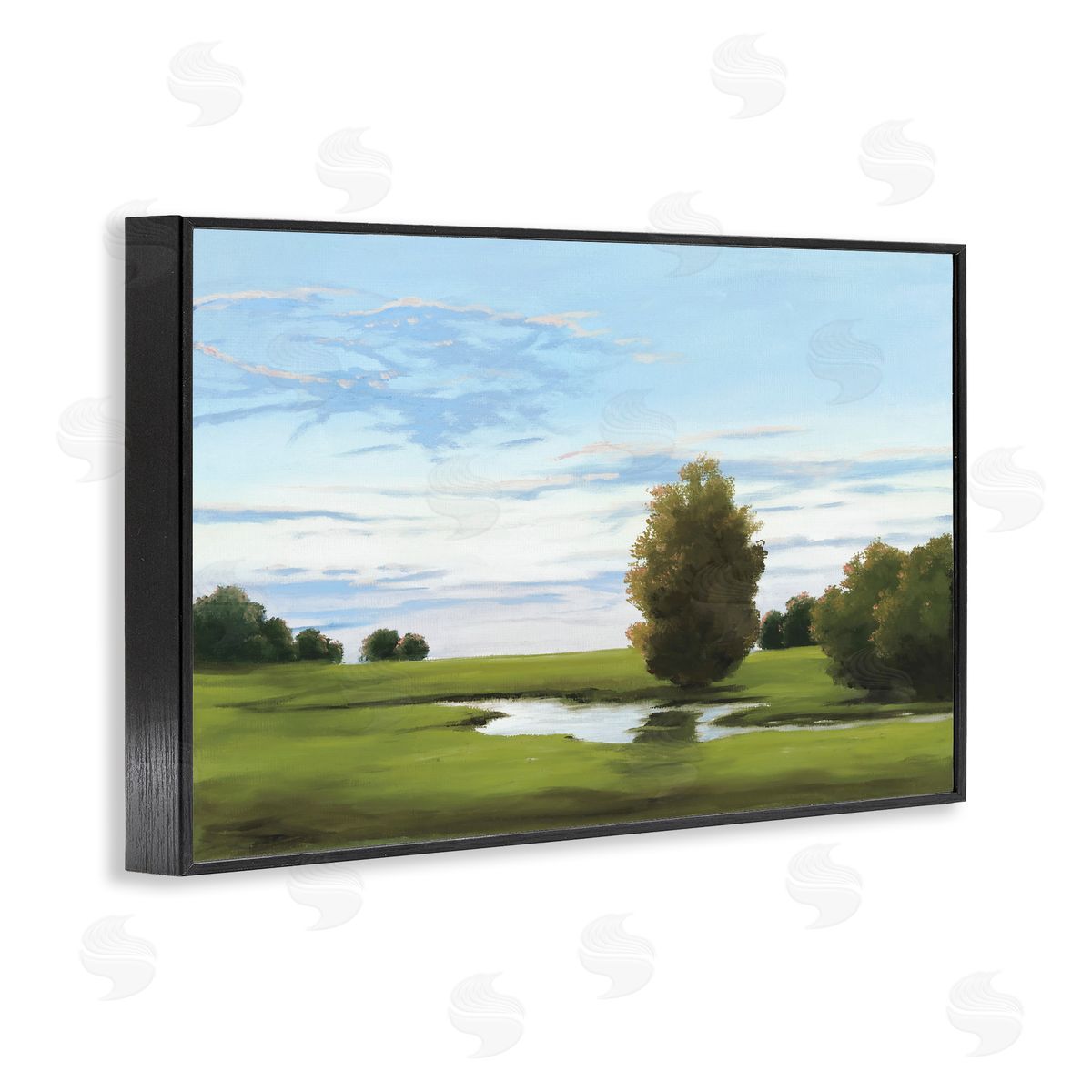 Julie Peterson Evening Light Countryside Canvas Wall Art Print