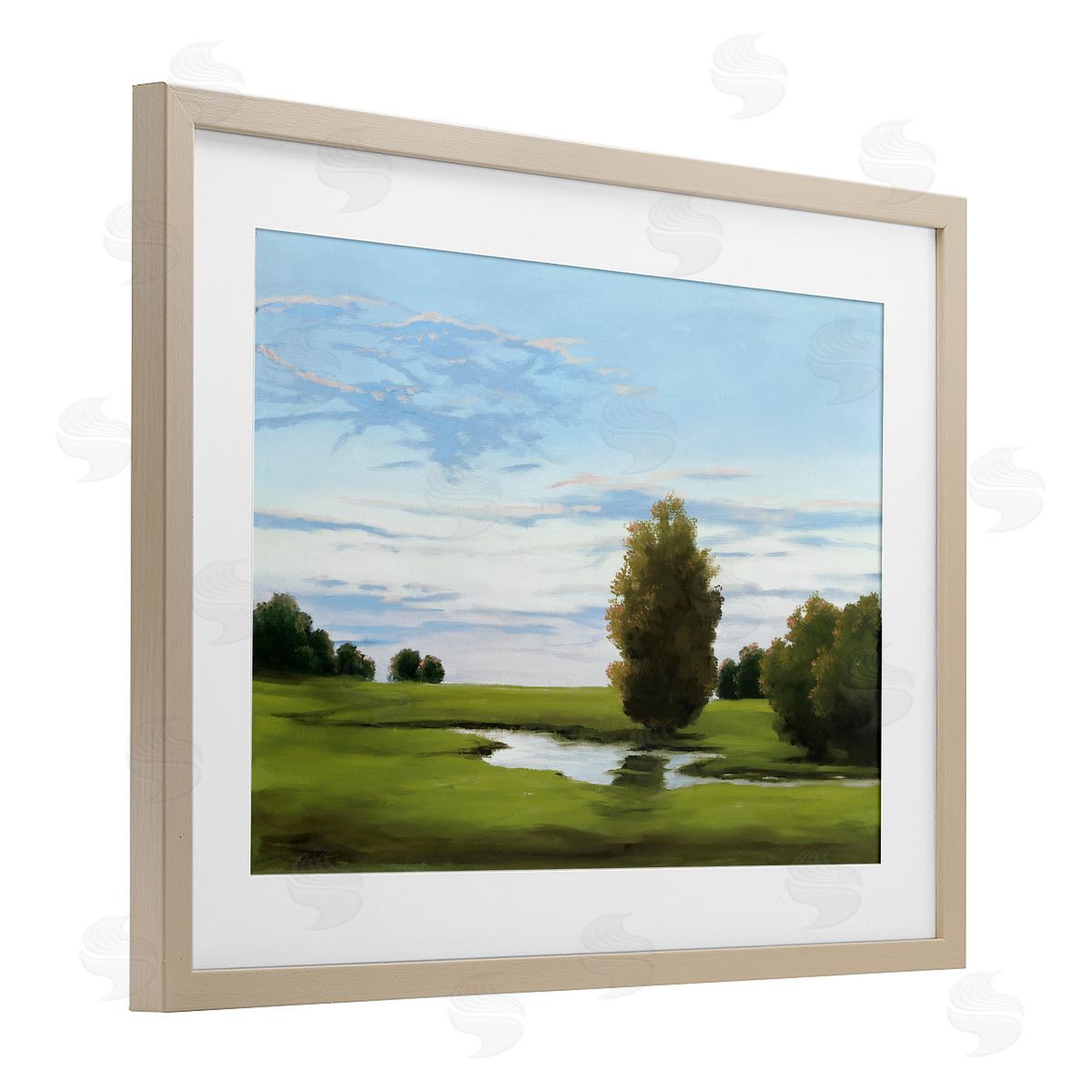 Julie Peterson Evening Light Countryside Canvas Wall Art Print