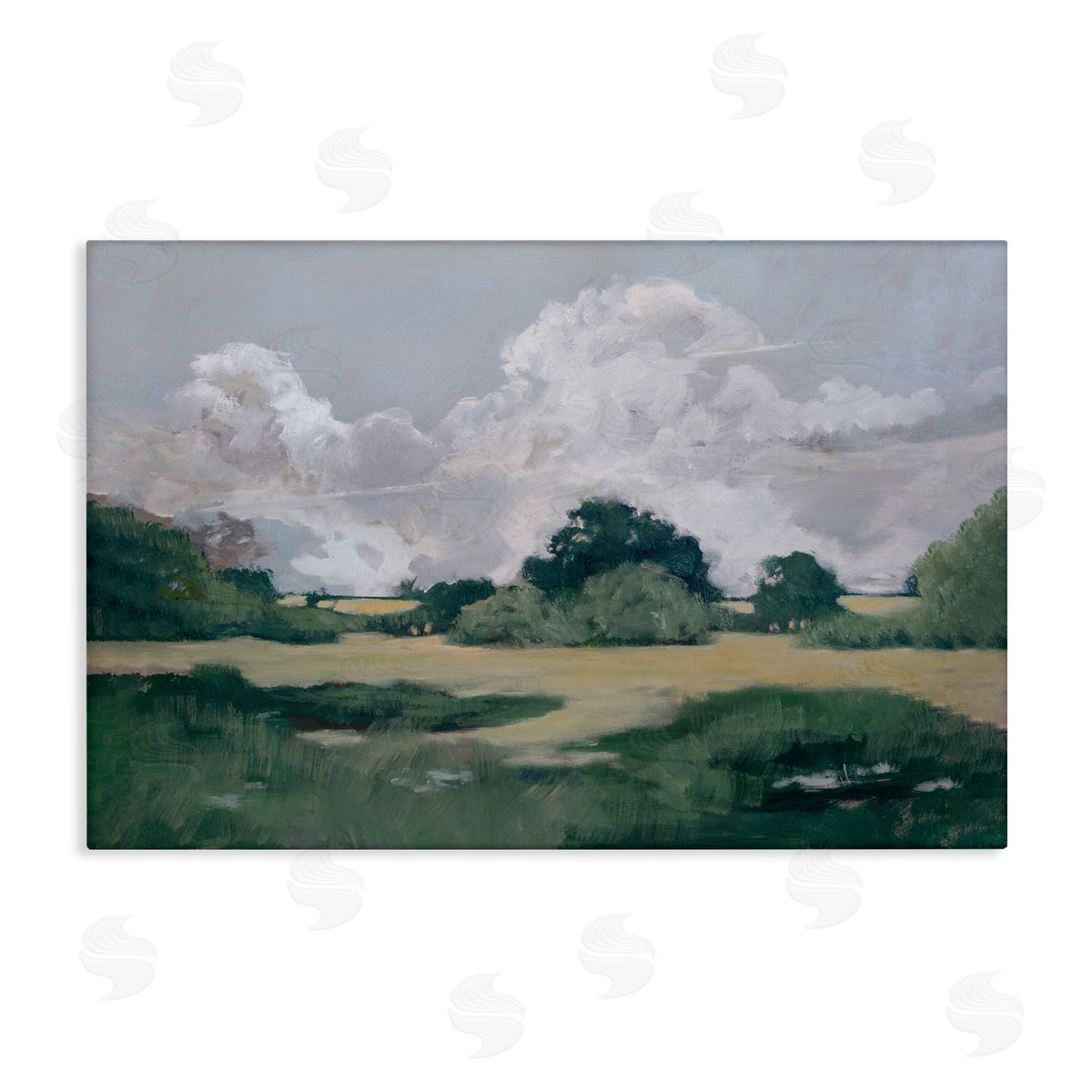Mary Parker Buckley Earth And Sky Scene Canvas Wall Art Print