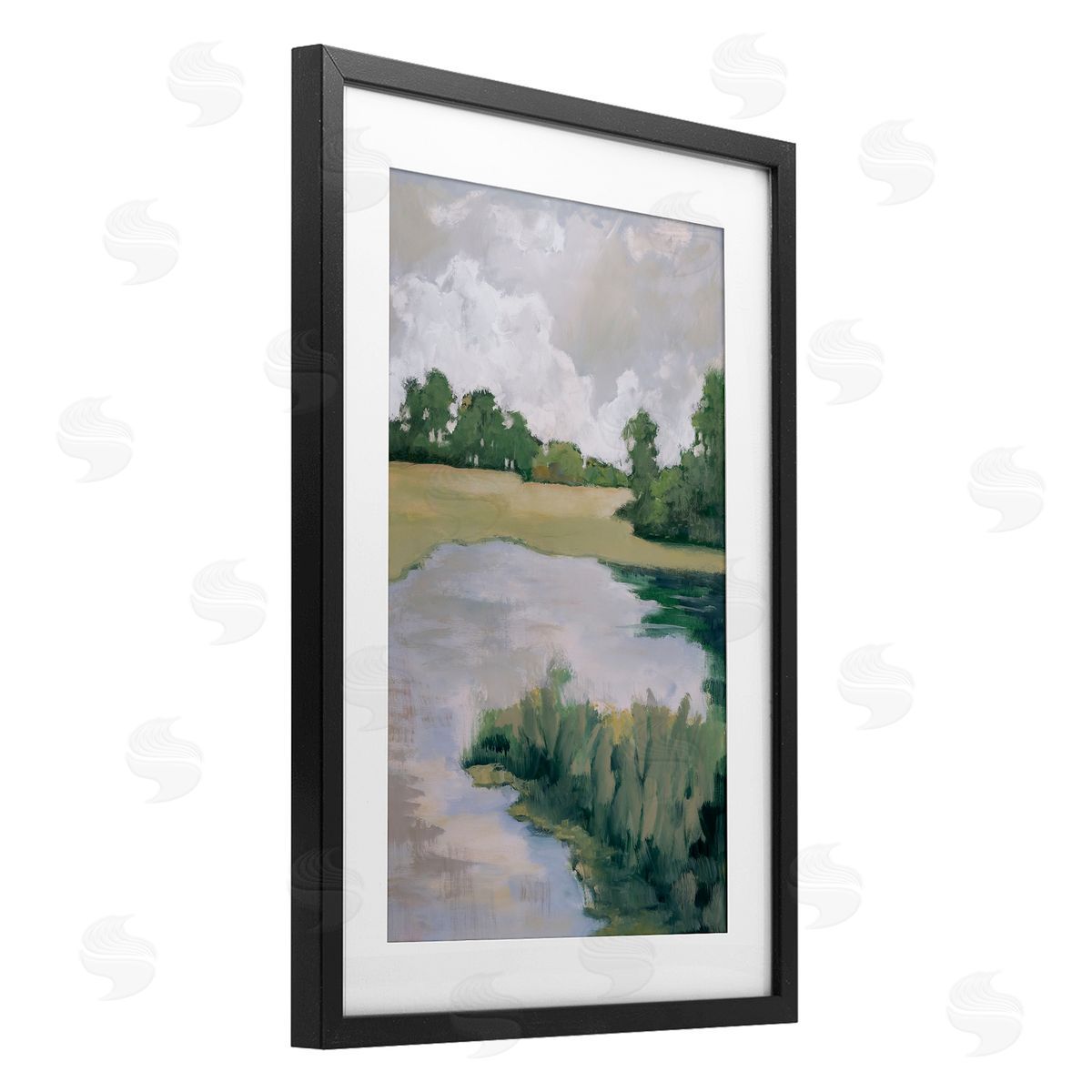 Mary Parker Buckley Earth And Sky Landscape Canvas Wall Art Print