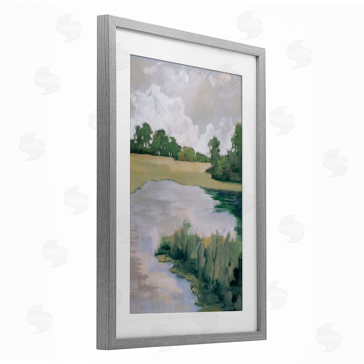 Mary Parker Buckley Earth And Sky Landscape Canvas Wall Art Print