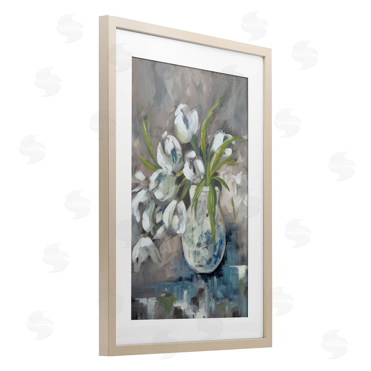 Mary Parker Buckley Just For You Flower Vase Canvas Wall Art Print