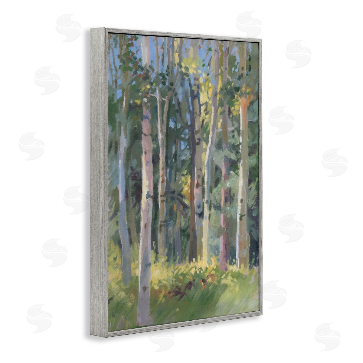 Christine Debrosky Hidden Path Forest Trees Canvas Wall Art Print