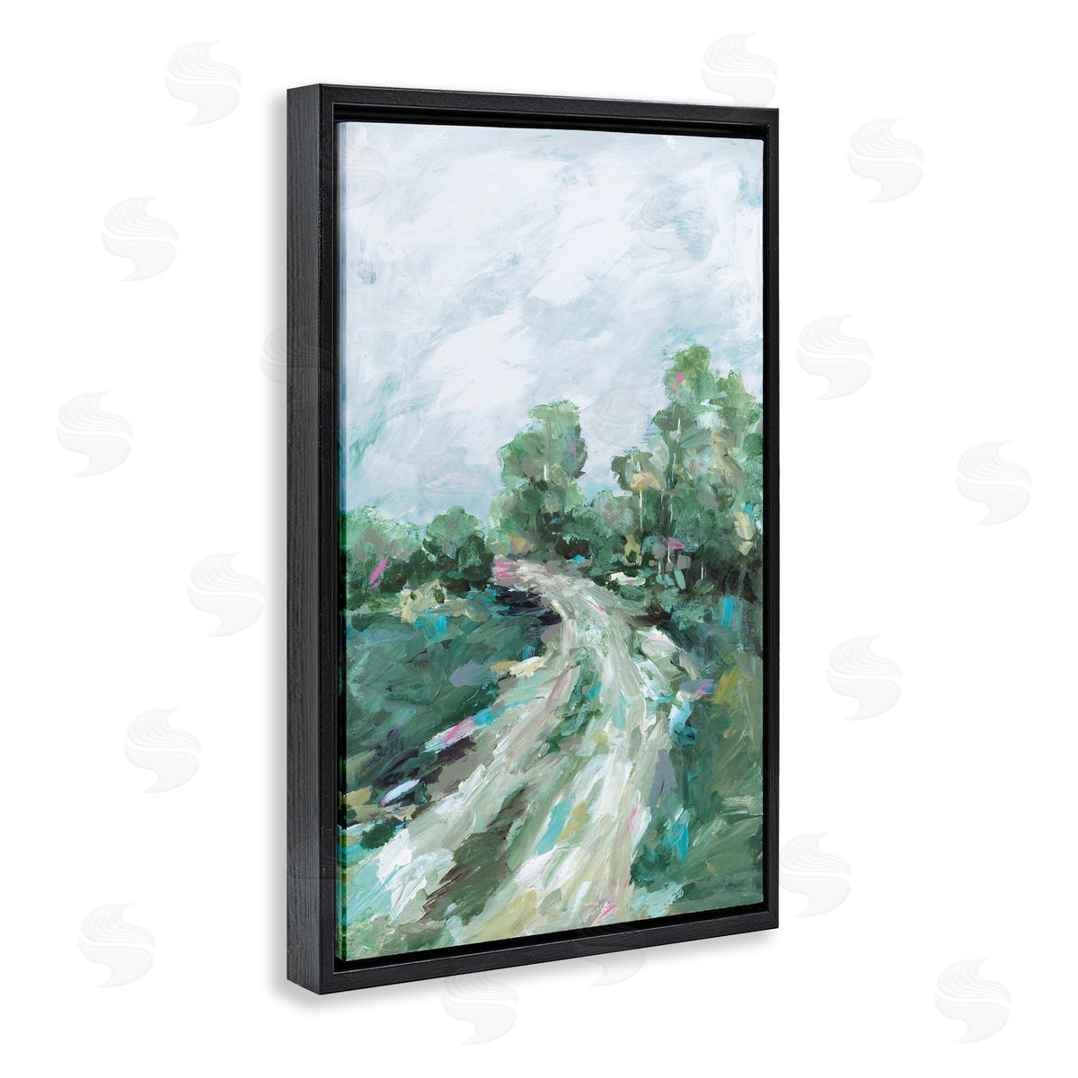 Wani Pasion On My Way Abstract Path Canvas Wall Art Print
