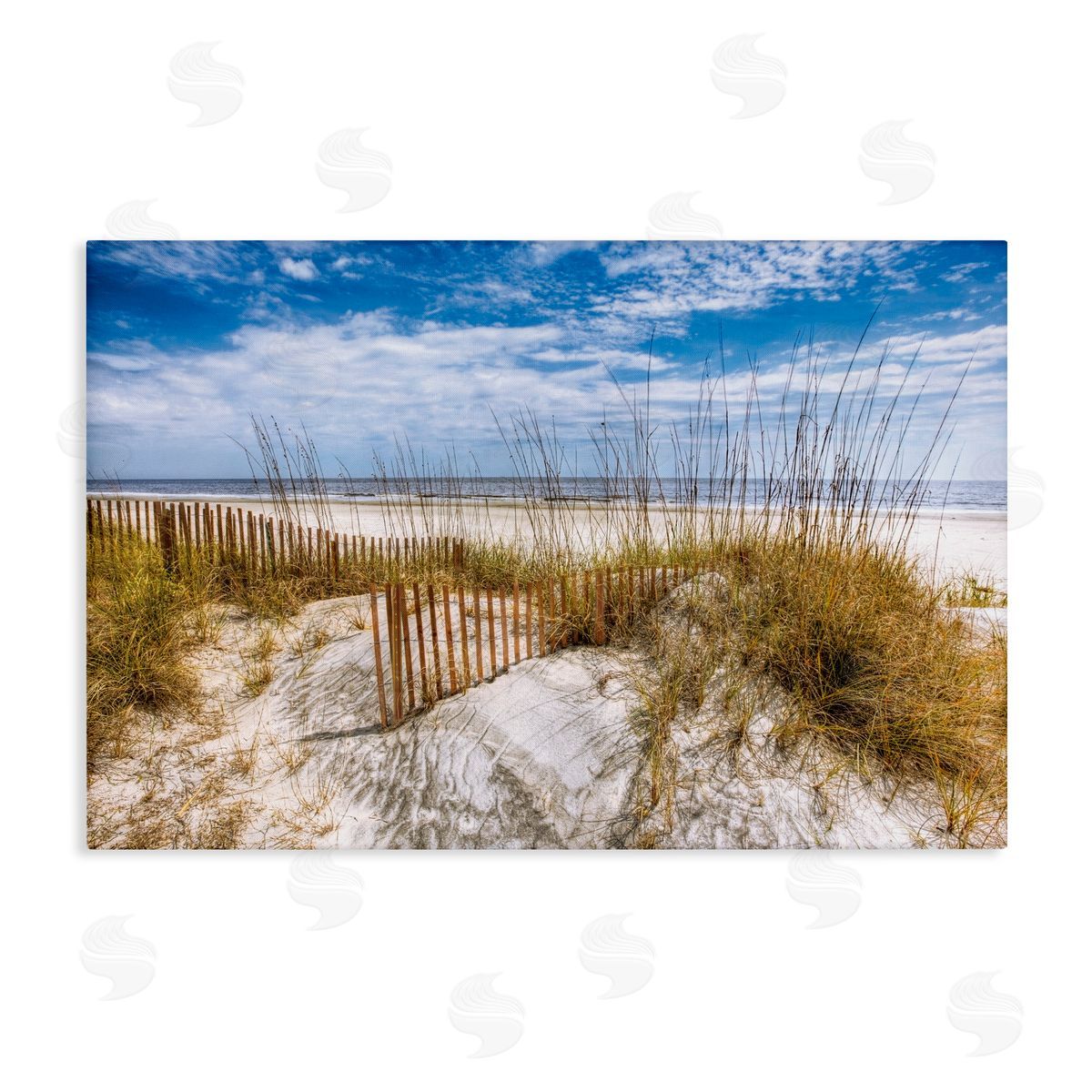 Celebrate Life Gallery The Dunes Summer Beach Day Canvas Wall Art Print