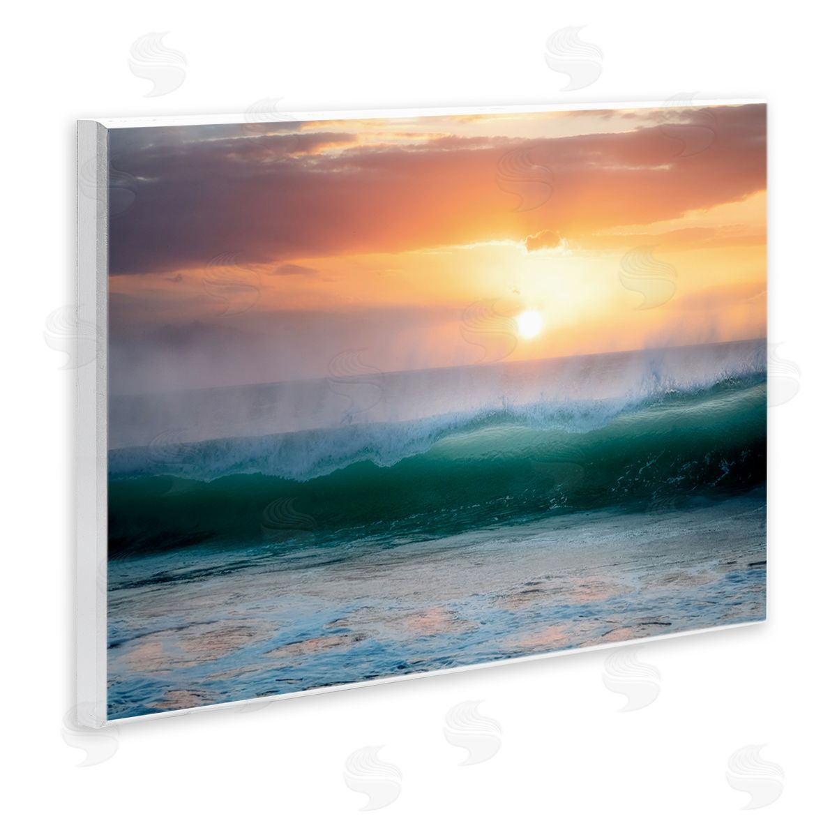 Dennis Frates Sunset & Waves View Canvas Wall Art Print