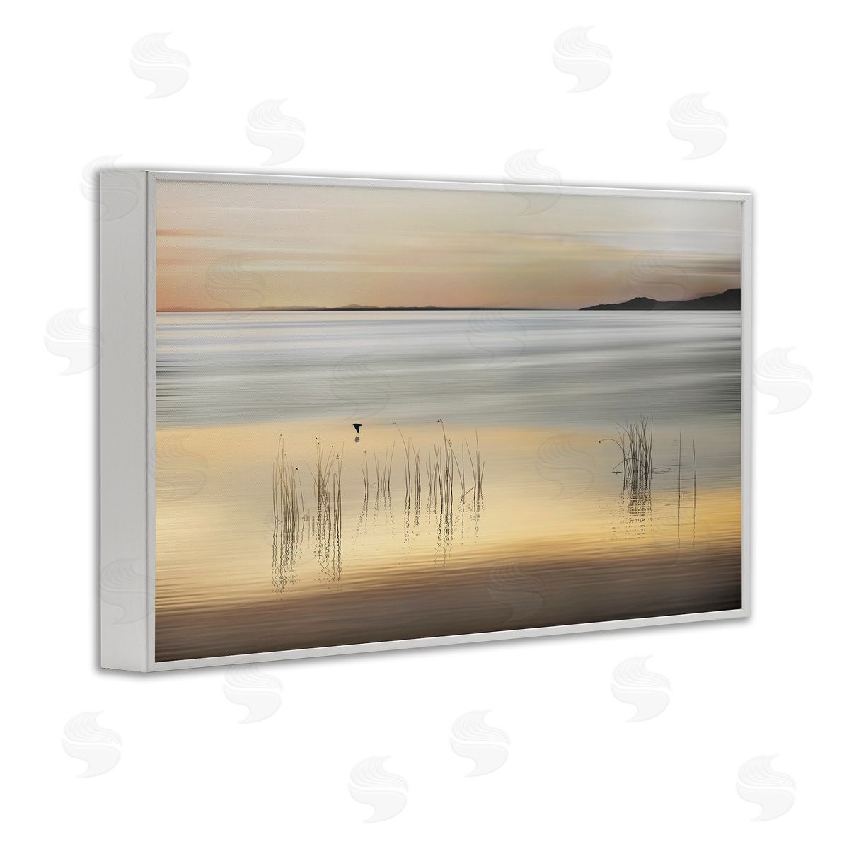 Marvin Pelkey Golden Marsh Grasses Canvas Wall Art Print