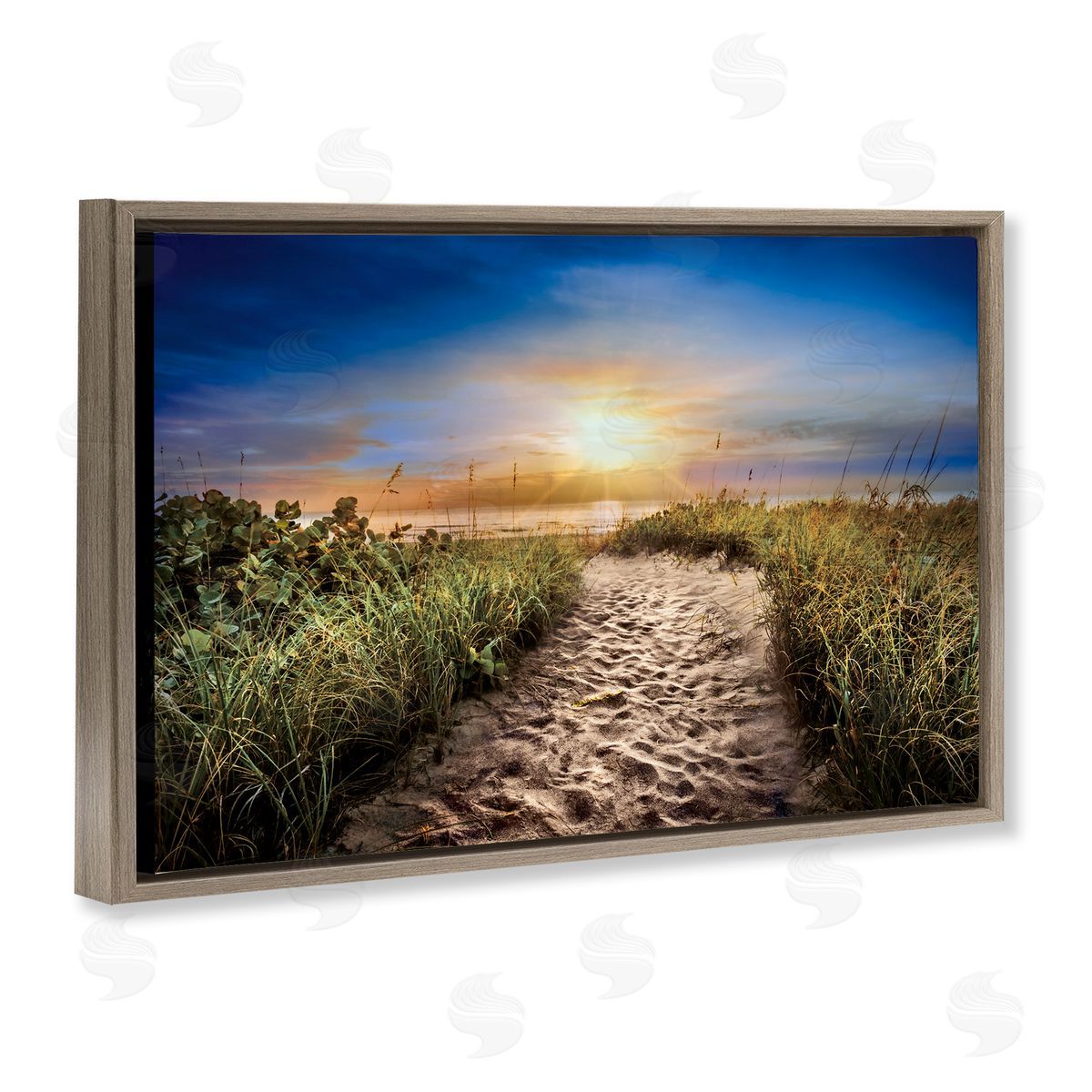 Celebrate Life Gallery Desert Trail In Sunrise Canvas Wall Art Print