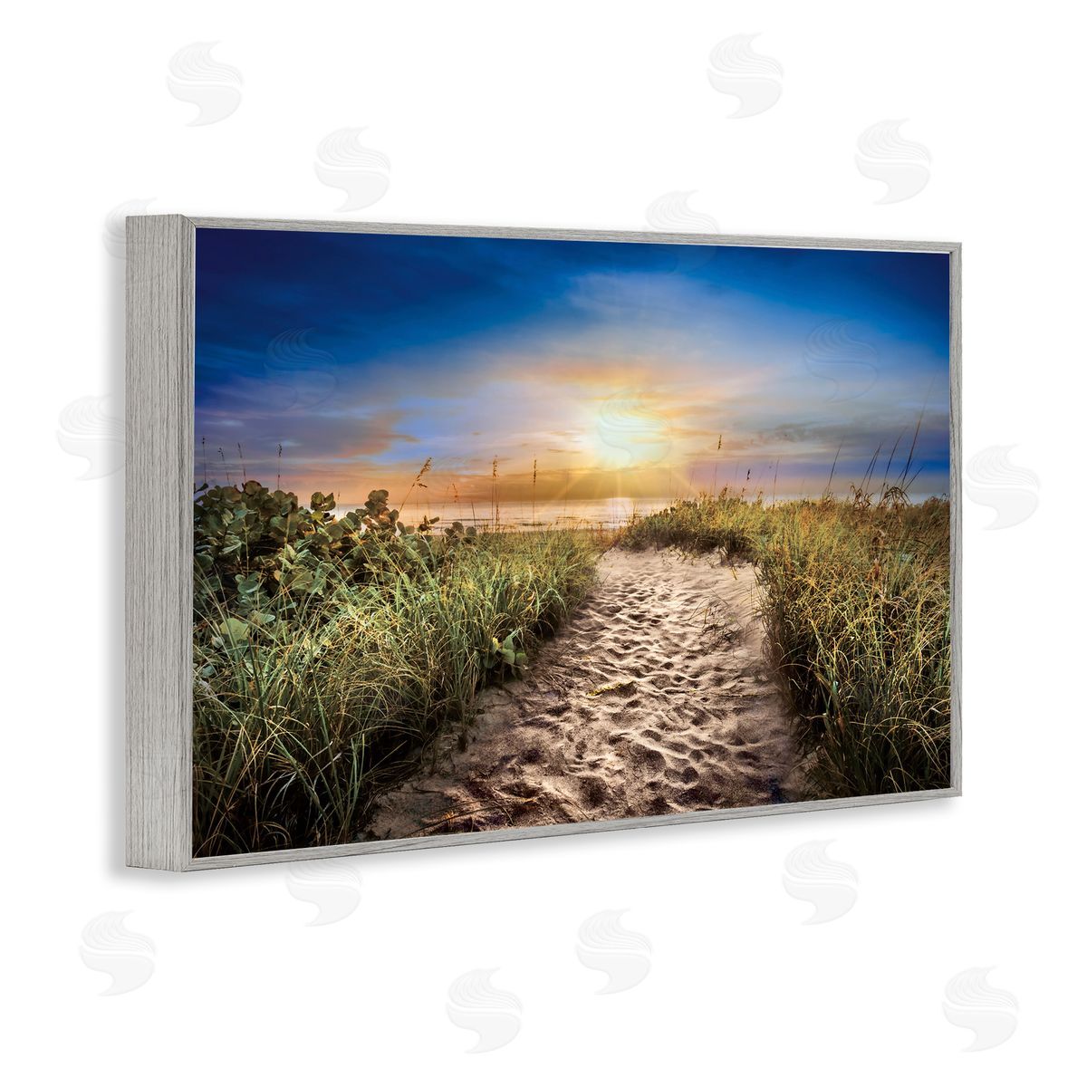 Celebrate Life Gallery Desert Trail In Sunrise Canvas Wall Art Print