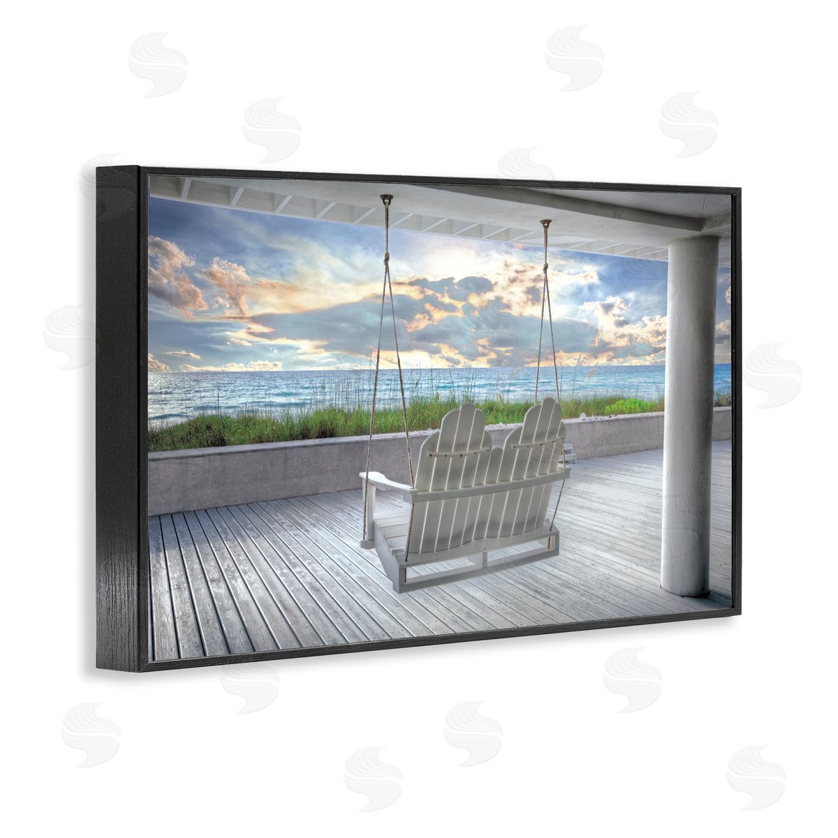Celebrate Life Gallery Swing At The Beach Canvas Wall Art Print