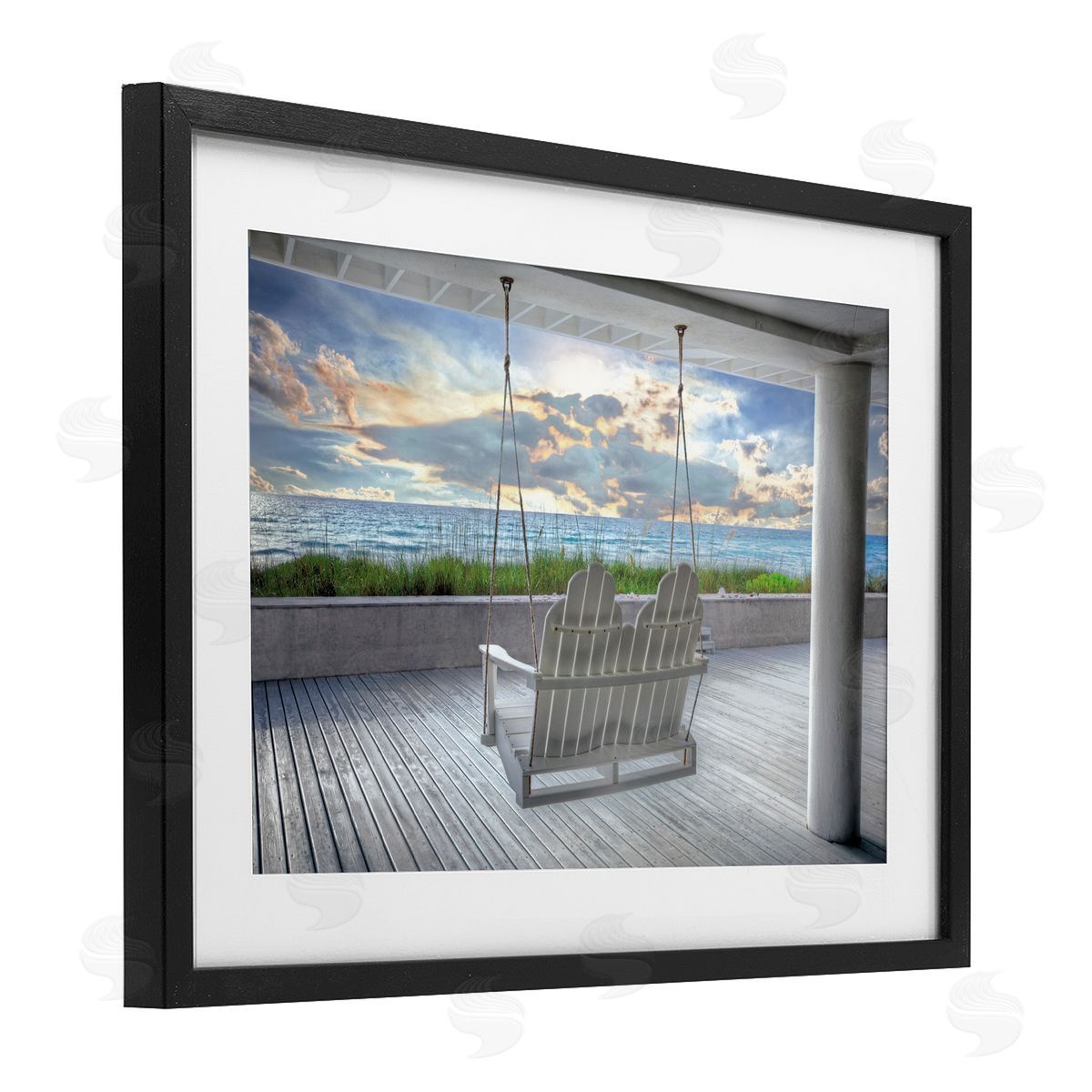 Celebrate Life Gallery Swing At The Beach Canvas Wall Art Print