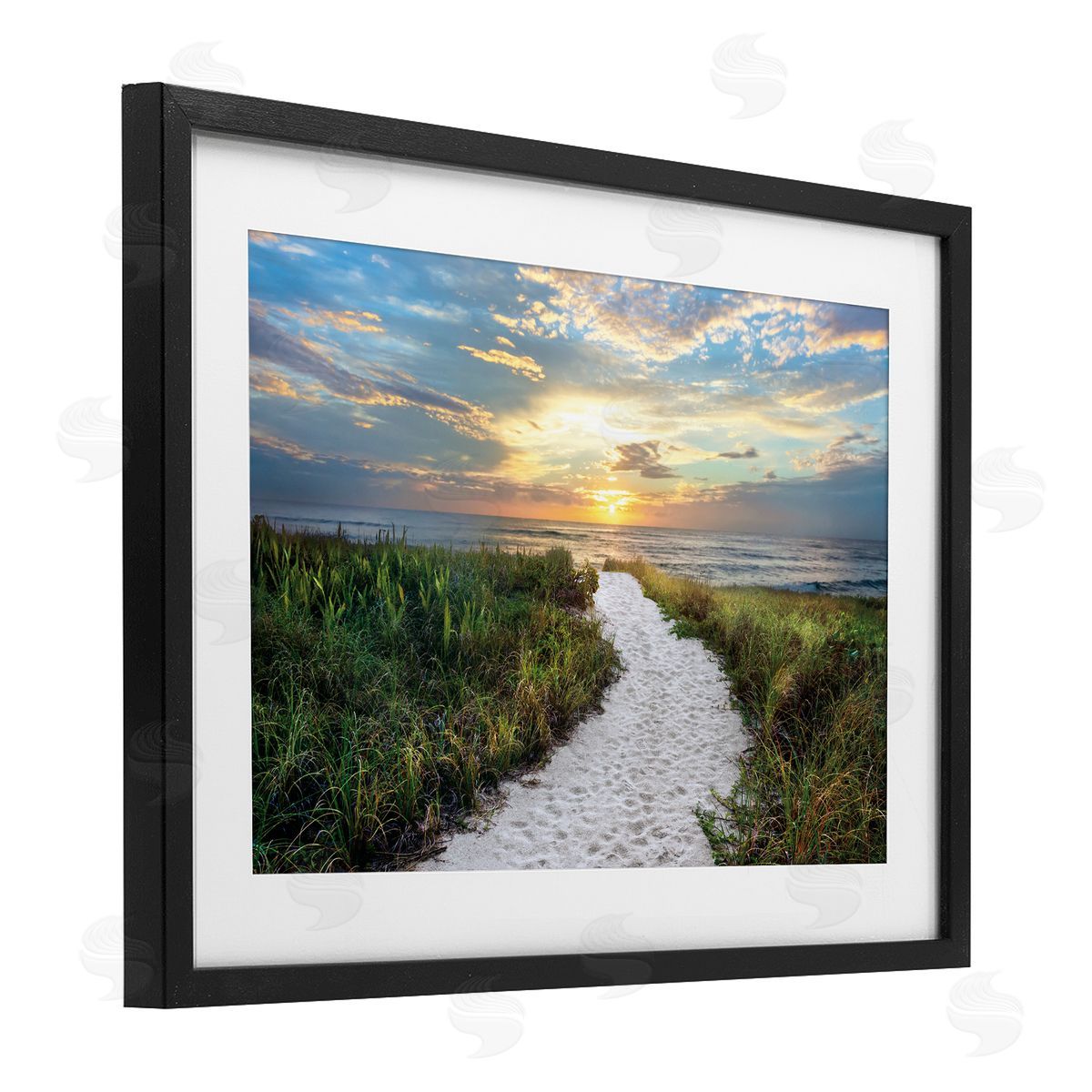 Celebrate Life Gallery Morning Trail To Beach Canvas Wall Art Print