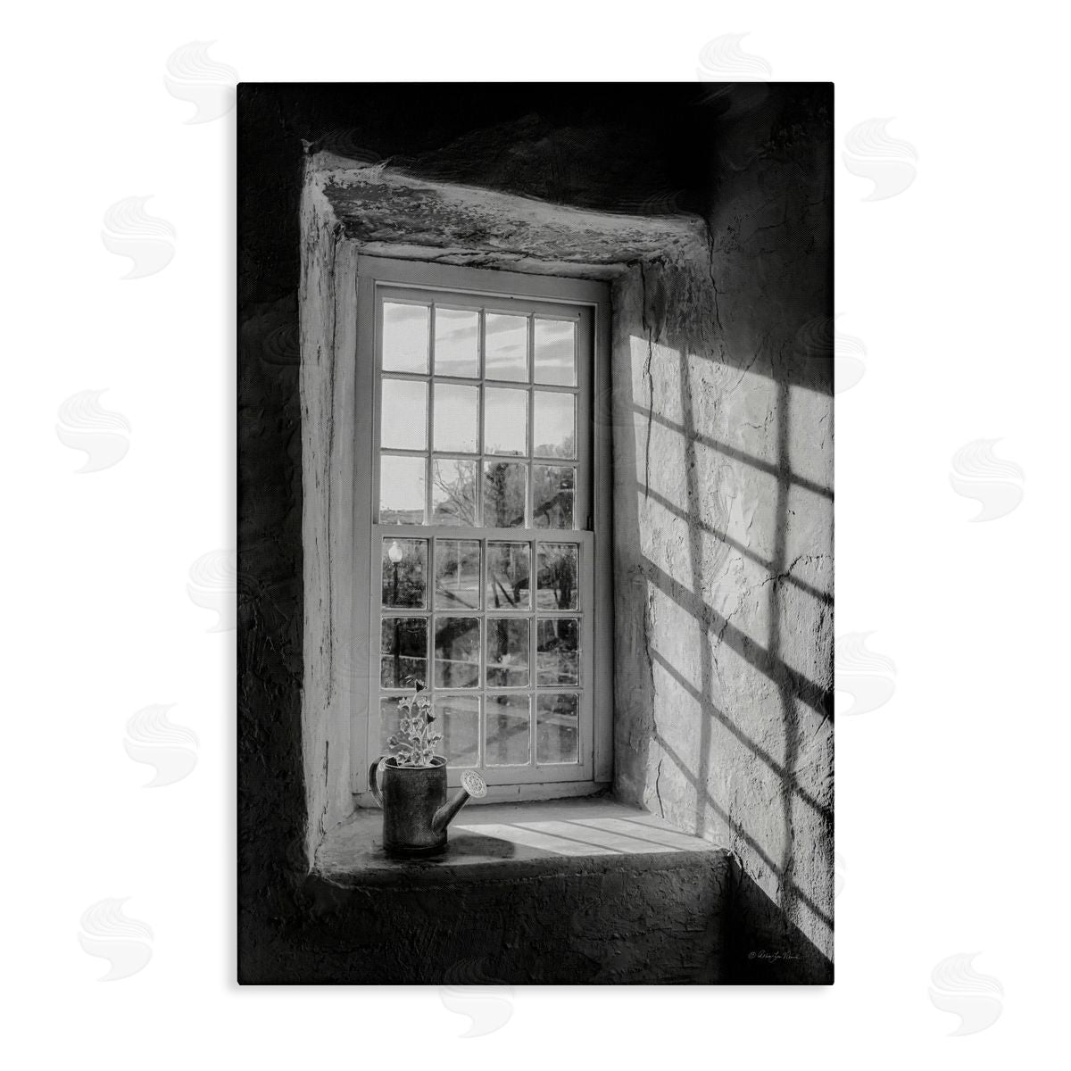 Robin-Lee Viera Afternoon D'Light Window View Canvas Wall Art Print