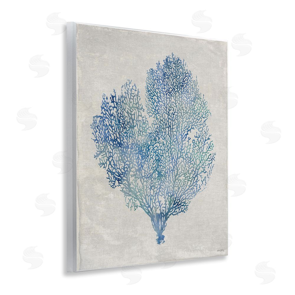 Amber Sterling Detailed Seaweed Coral Wall Plaque Art Print