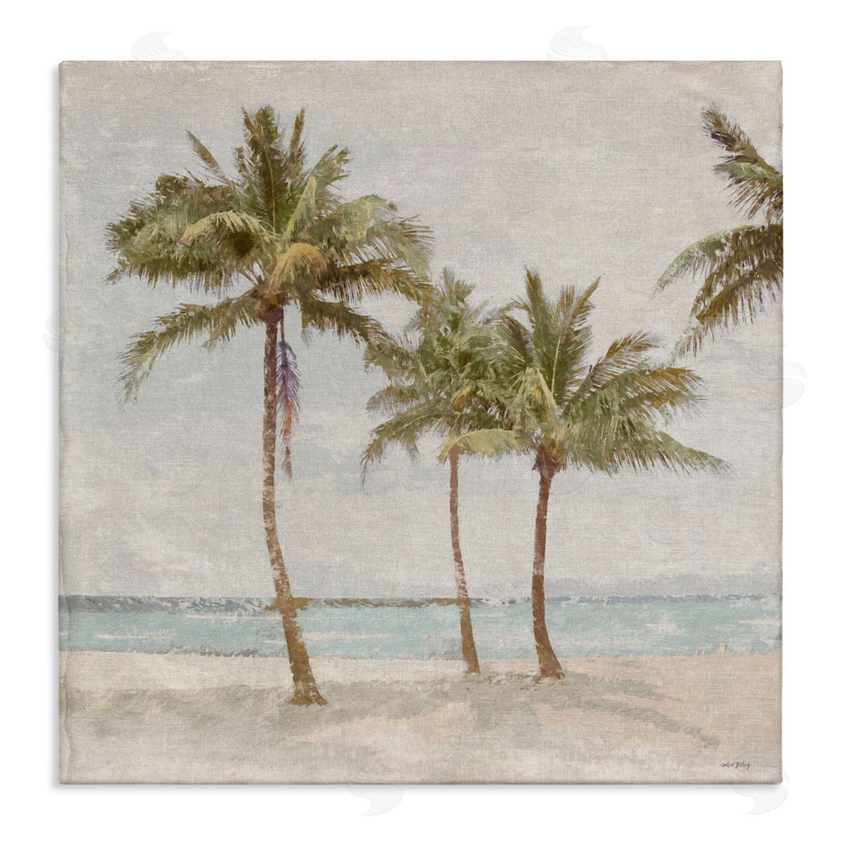 Amber Sterling My Favorite Beach Spot Canvas Wall Art Print