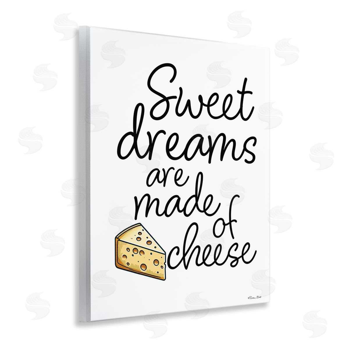 Susan Ball Sweet Dreams Are Made Of Cheese Wall Plaque Art Print