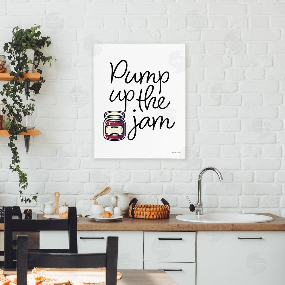Susan Ball Pump Up The Jam Canvas Art on Wall