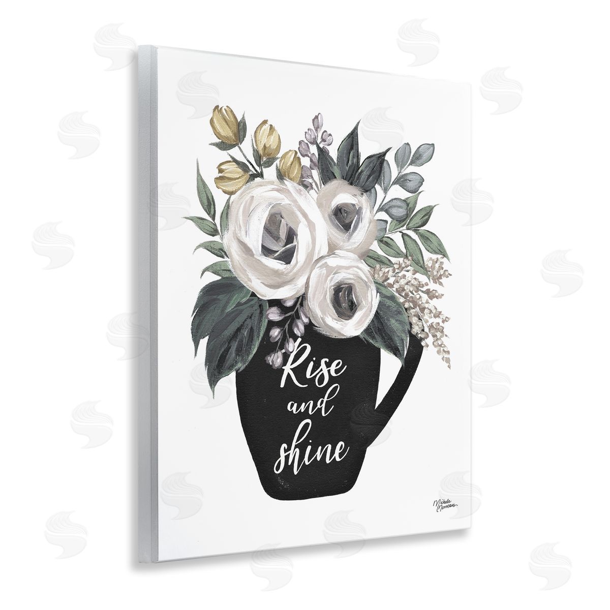 Michele Norman Rise And Shine Arrangement Wall Plaque Art Print