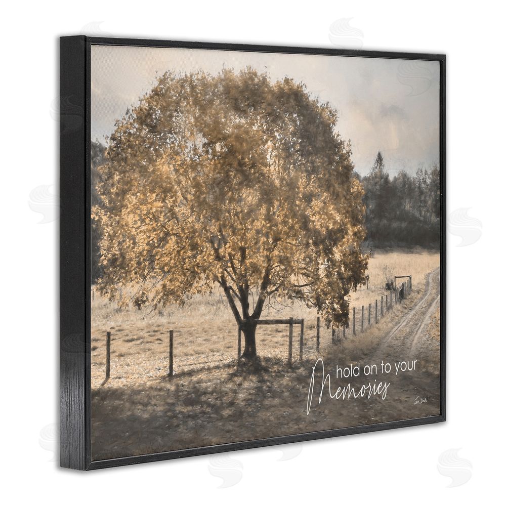 Lori Deiter Hold On To Your Memories Black Framed Giclee Wall Art Print