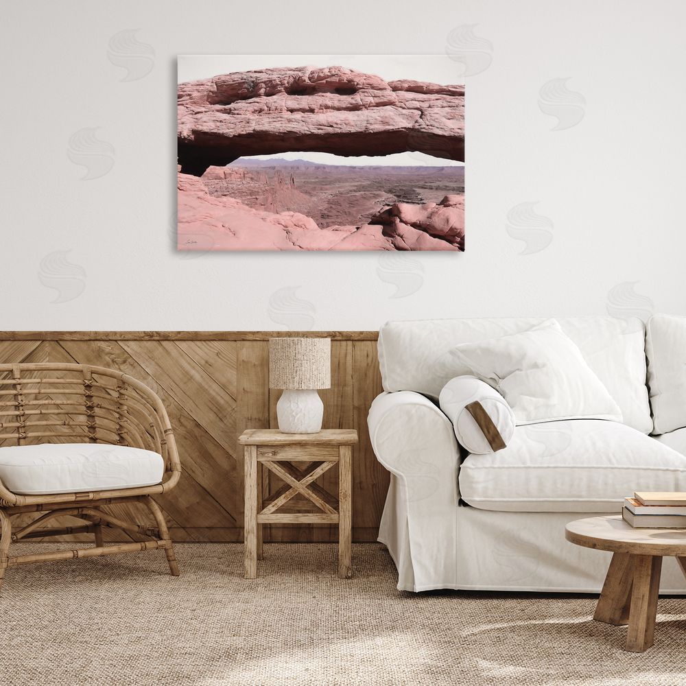 Lori Deiter A Moment in Stone Landscape Canvas Art on Wall