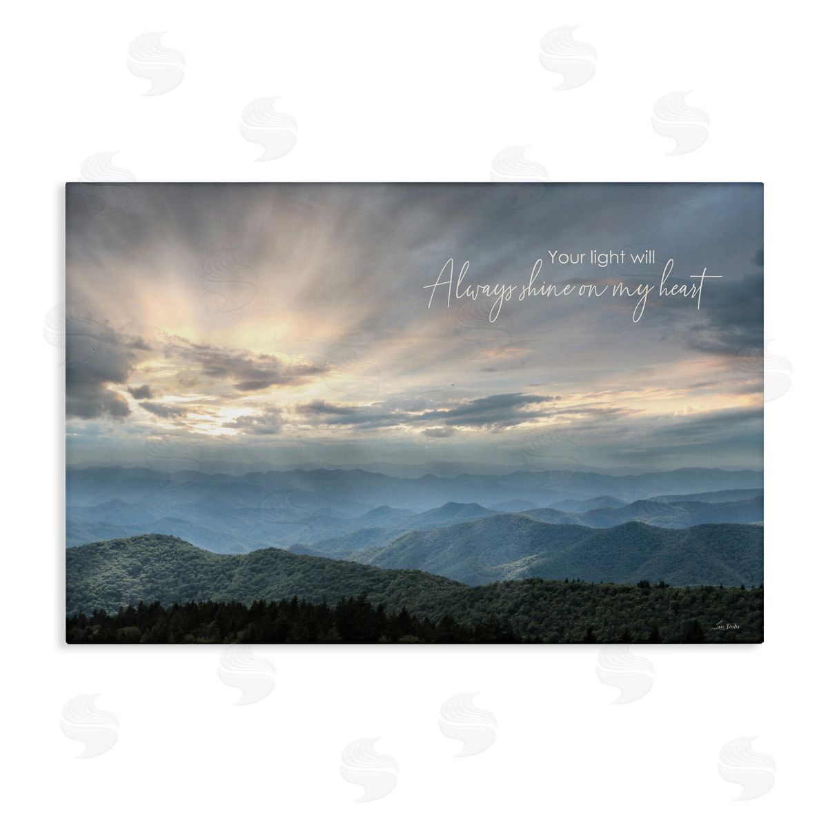 Lori Deiter Light Will Always Shine Landscape Canvas Wall Art Print
