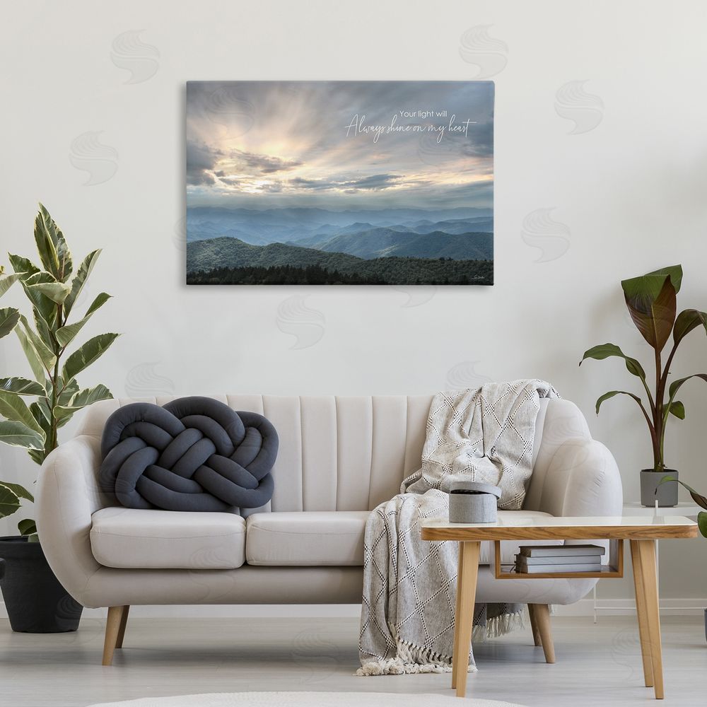 Lori Deiter Light Will Always Shine Landscape Canvas Art on Wall