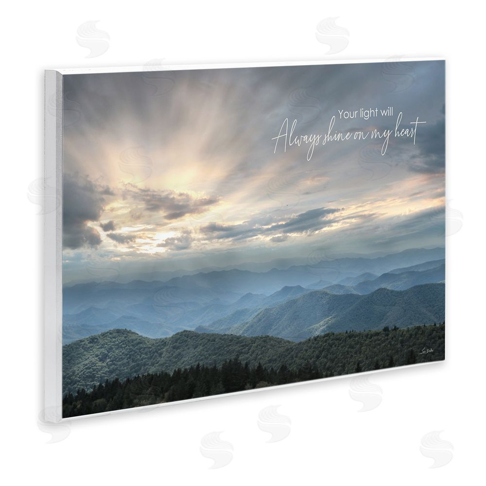 Lori Deiter Light Will Always Shine Landscape Wall Plaque Art Print