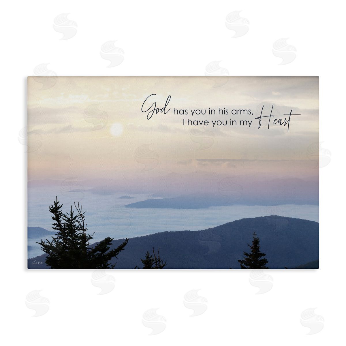 Lori Deiter In My Heart Grief Canvas Wall Art Print
