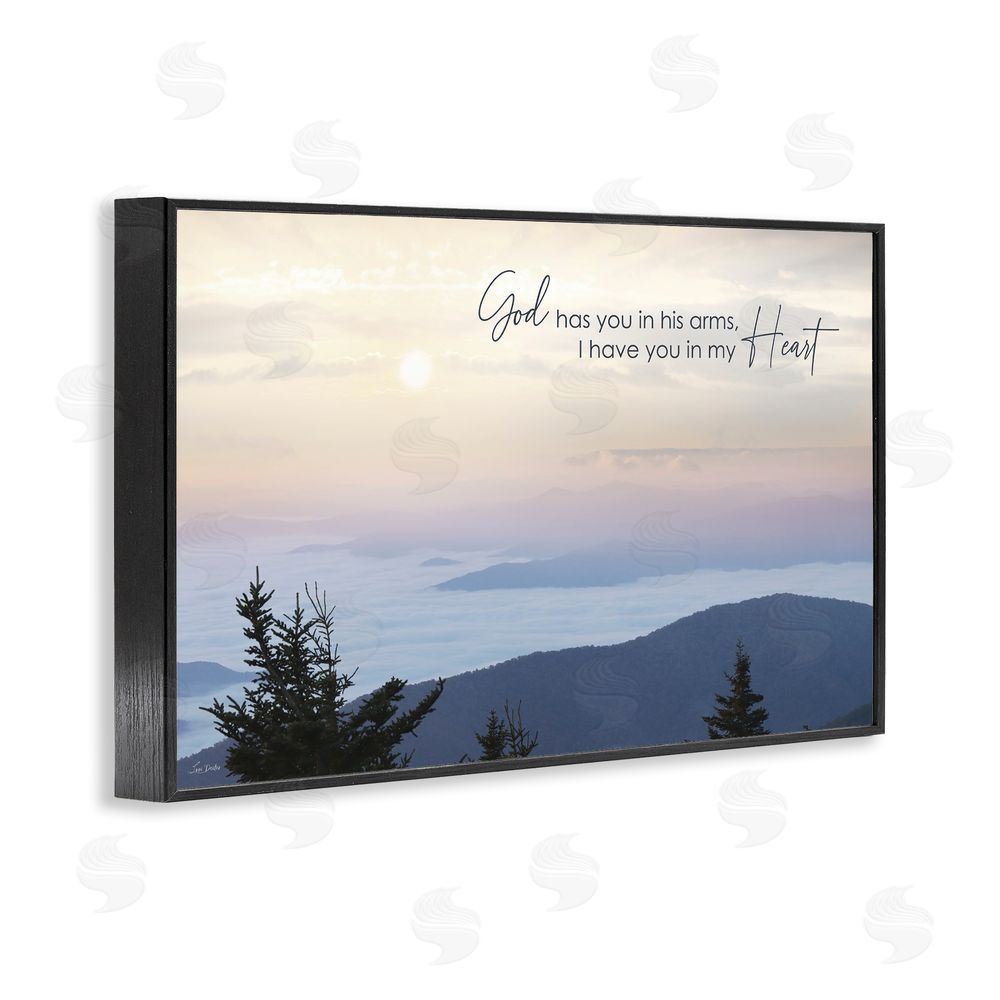 Lori Deiter In My Heart Grief Black Framed Giclee Wall Art Print