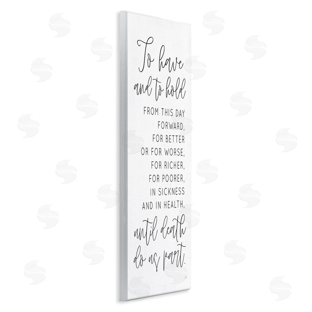 Lux + Me Designs To Have and To Hold Wall Plaque Art Print