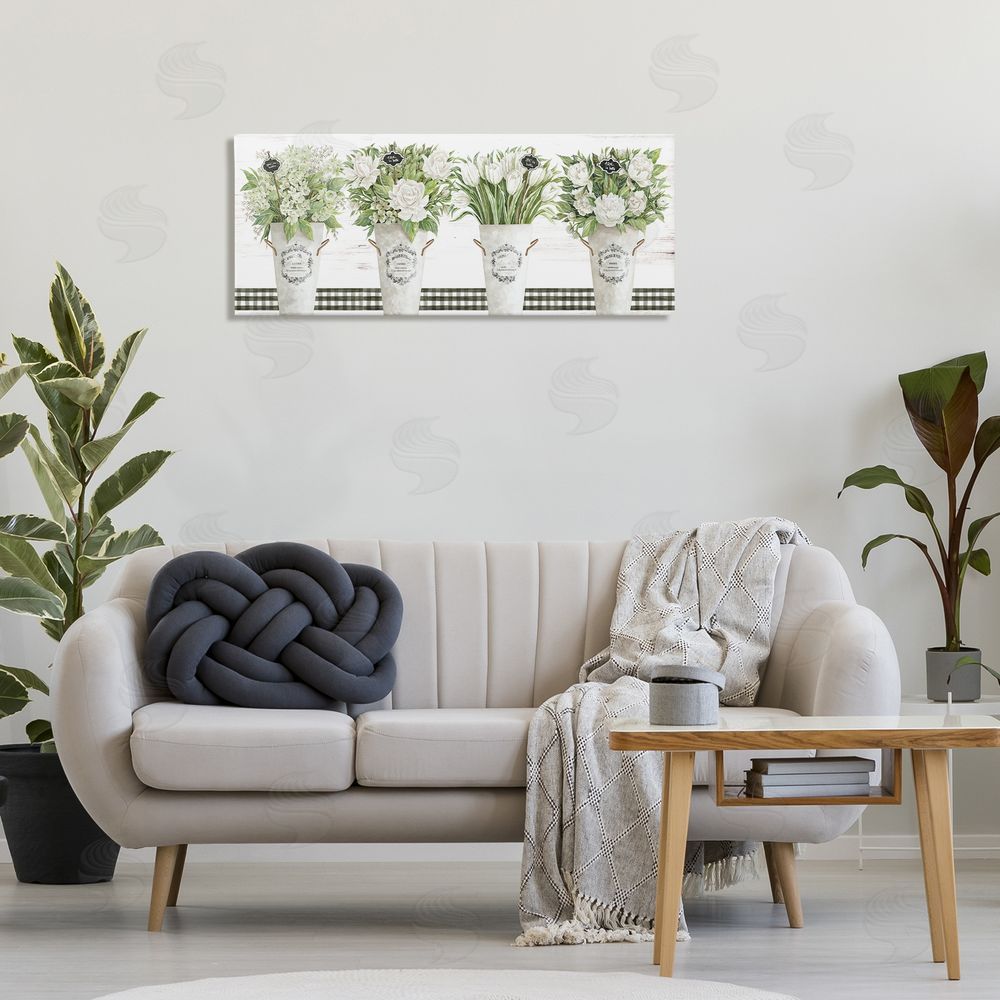 Cindy Jacobs Marche aux Fleurs Canvas Art on Wall