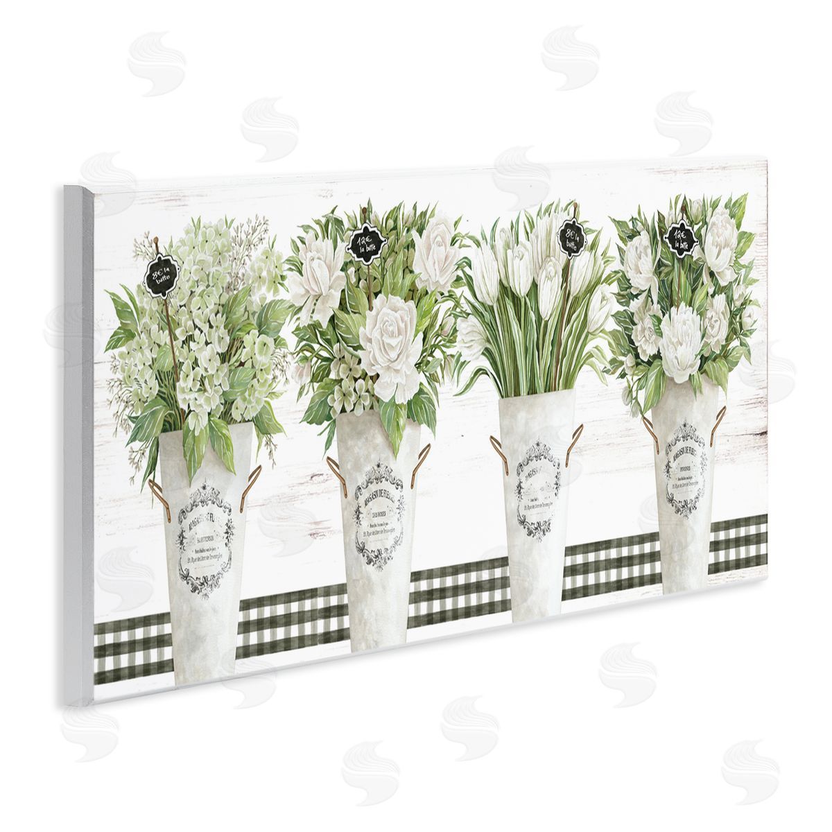 Cindy Jacobs Marche aux Fleurs Wall Plaque Art Print