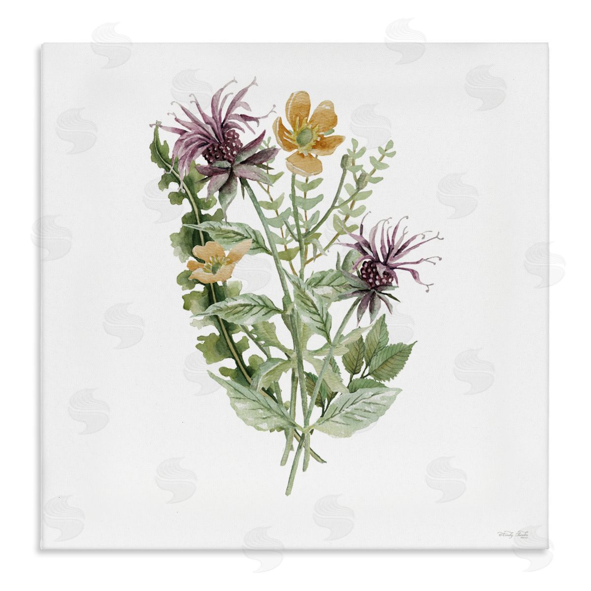 Cindy Jacobs Lush Botanical Mix Canvas Wall Art Print