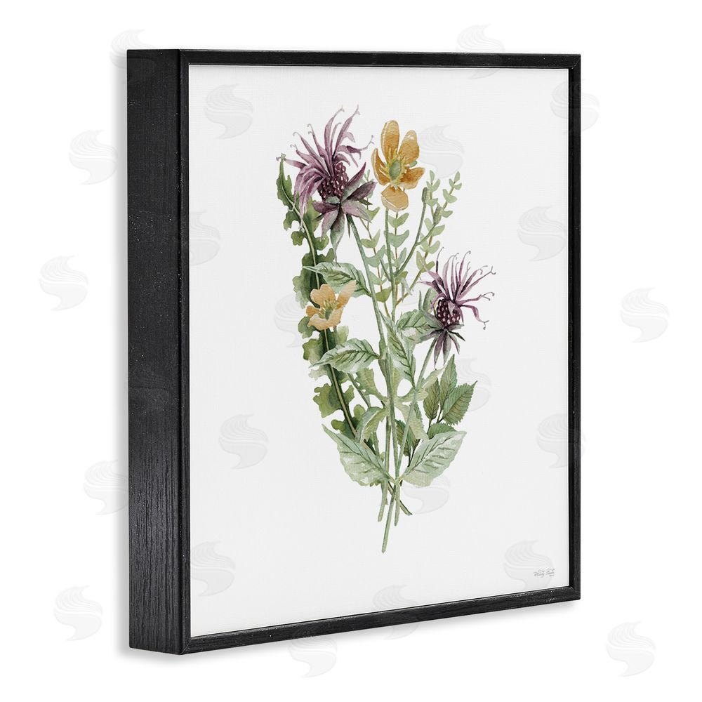 Cindy Jacobs Lush Botanical Mix Black Framed Giclee Wall Art Print