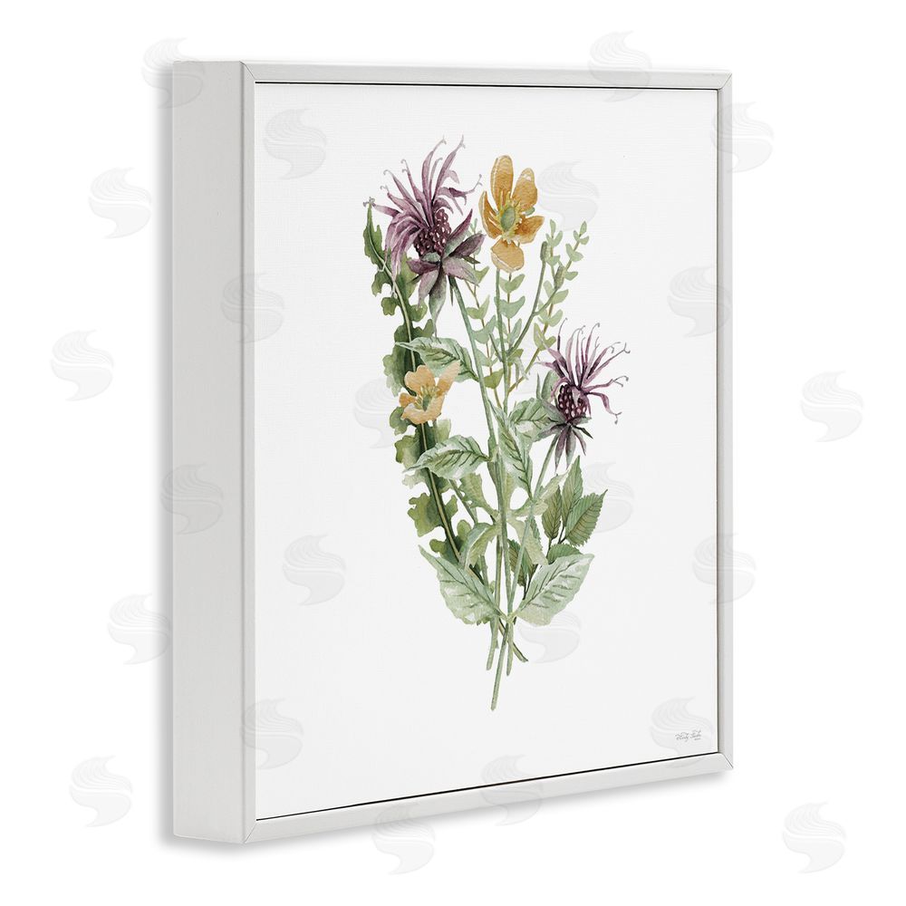 Cindy Jacobs Lush Botanical Mix White Framed Giclee Wall Art Print