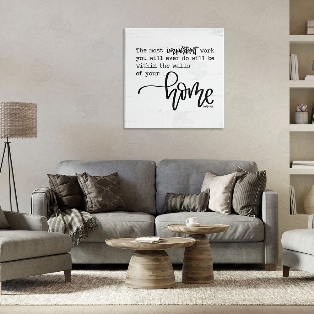 Imperfect Dust Within Walls of Your Home Canvas Art on Wall