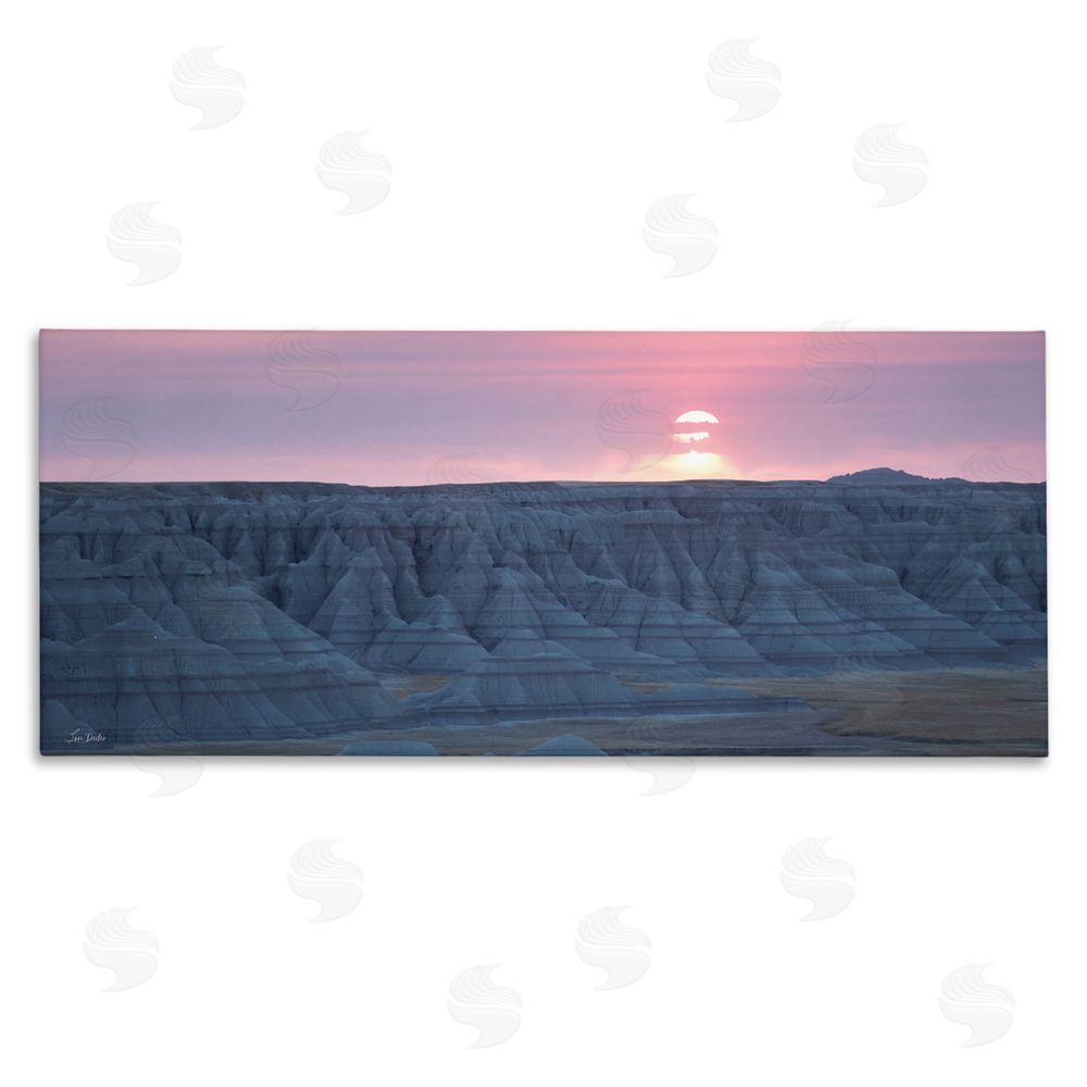 Lori Deiter Sunrise Symphony Pink Sky Canvas Wall Art Print