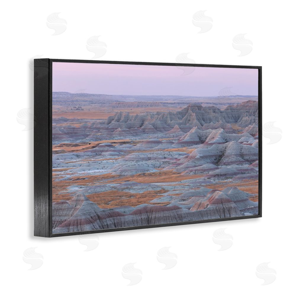 Lori Deiter Badlands Kaleidoscope Rocky Landscape Black Framed Giclee Wall Art Print