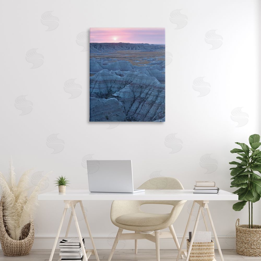 Lori Deiter Sunrise Symphony Cliffside Landscape Canvas Art on Wall