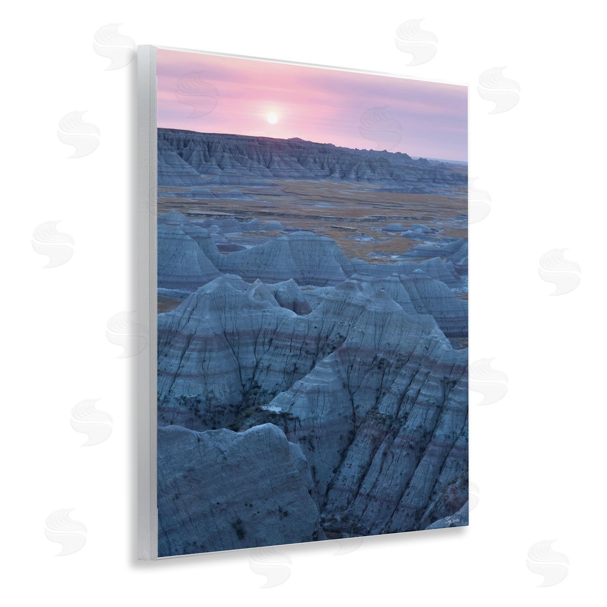 Lori Deiter Sunrise Symphony Cliffside Landscape Wall Plaque Art Print
