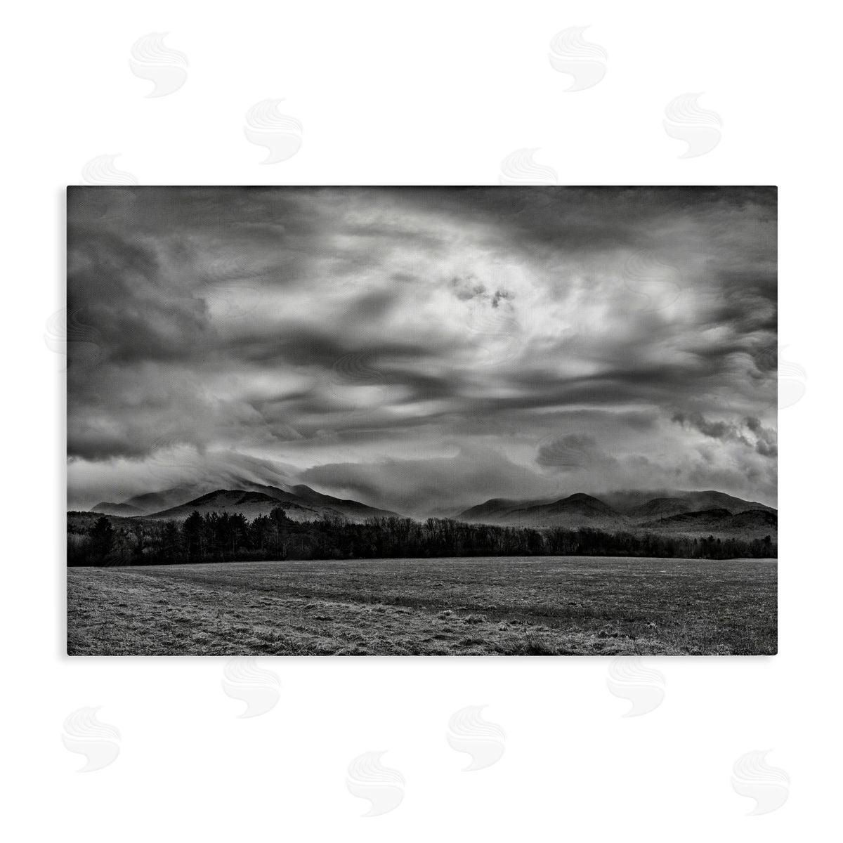 James Rodewald Distant Cloudy Skies View Canvas Wall Art Print