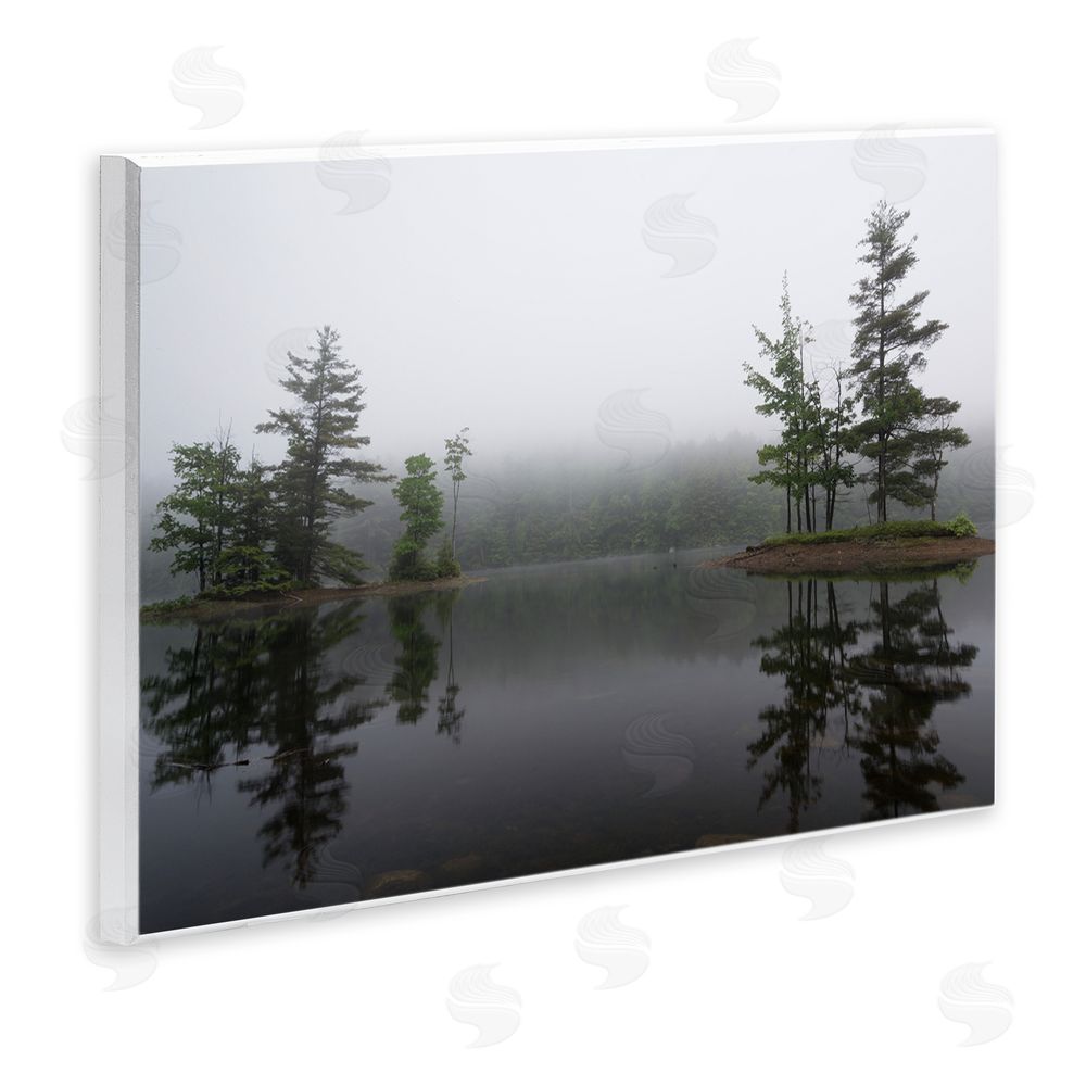 James Rodewald Adirondack Lake Reflections Wall Plaque Art Print