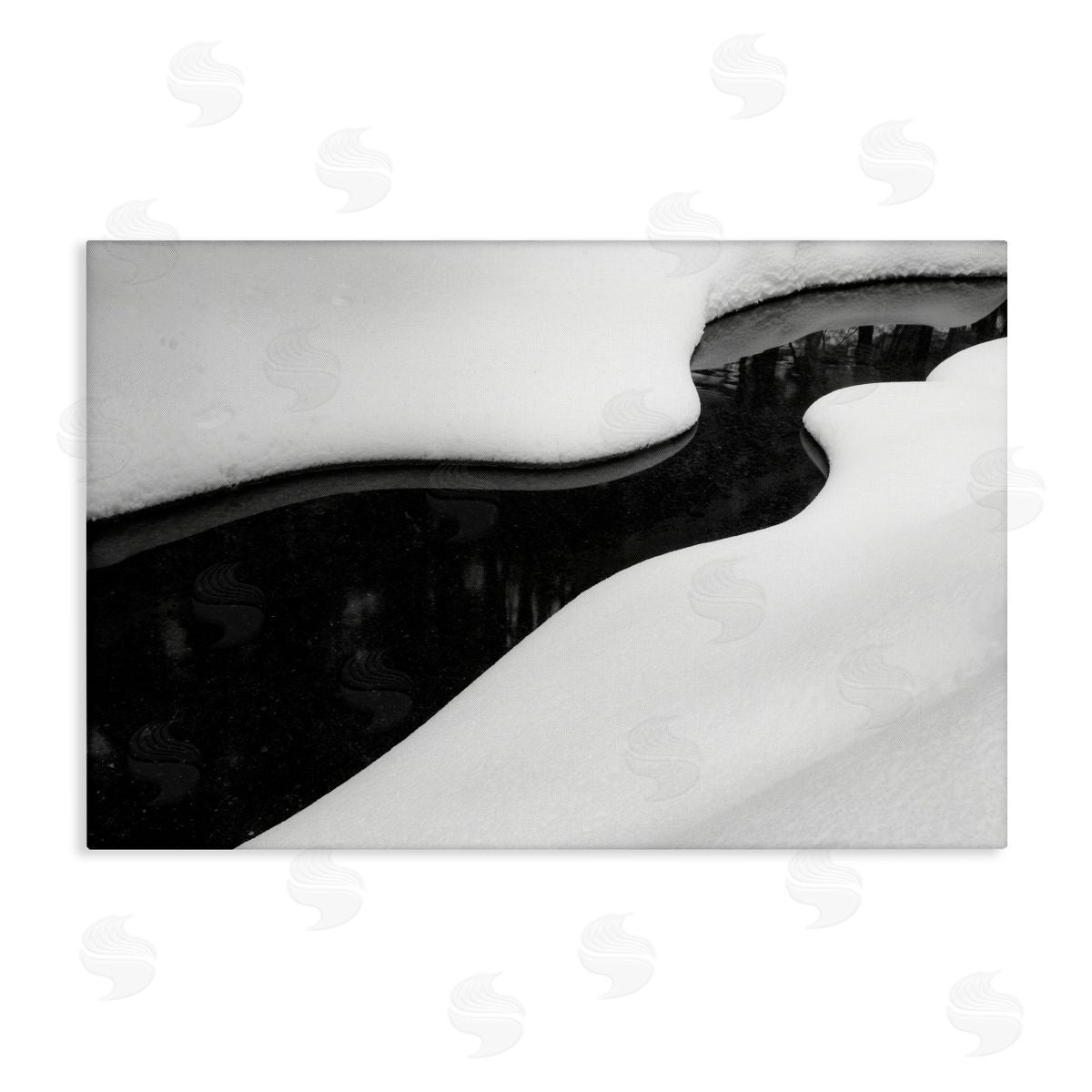 James Rodewald Yin & Yang Stream Canvas Wall Art Print