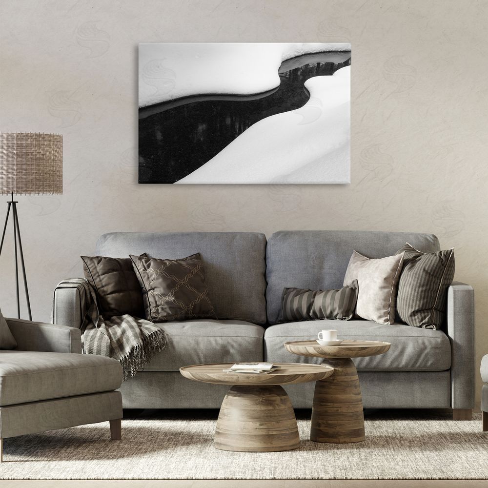 James Rodewald Yin & Yang Stream Canvas Art on Wall