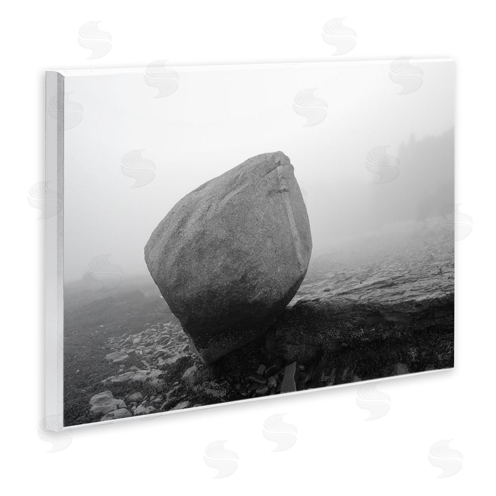 James Rodewald Lone Isolated Rock Wall Plaque Art Print